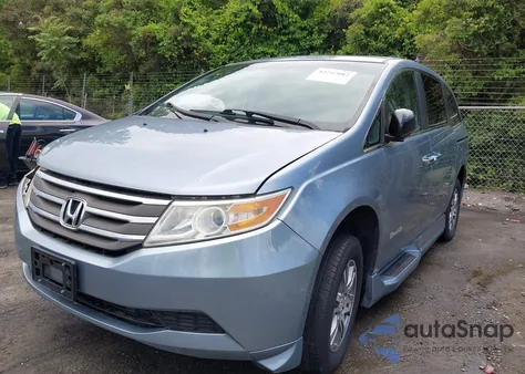 2012 Honda Odyssey Ex-L from USA, damaged, VIN 5FNRL5H64CB010282